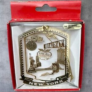 New York City Christmas Ornament - NIB